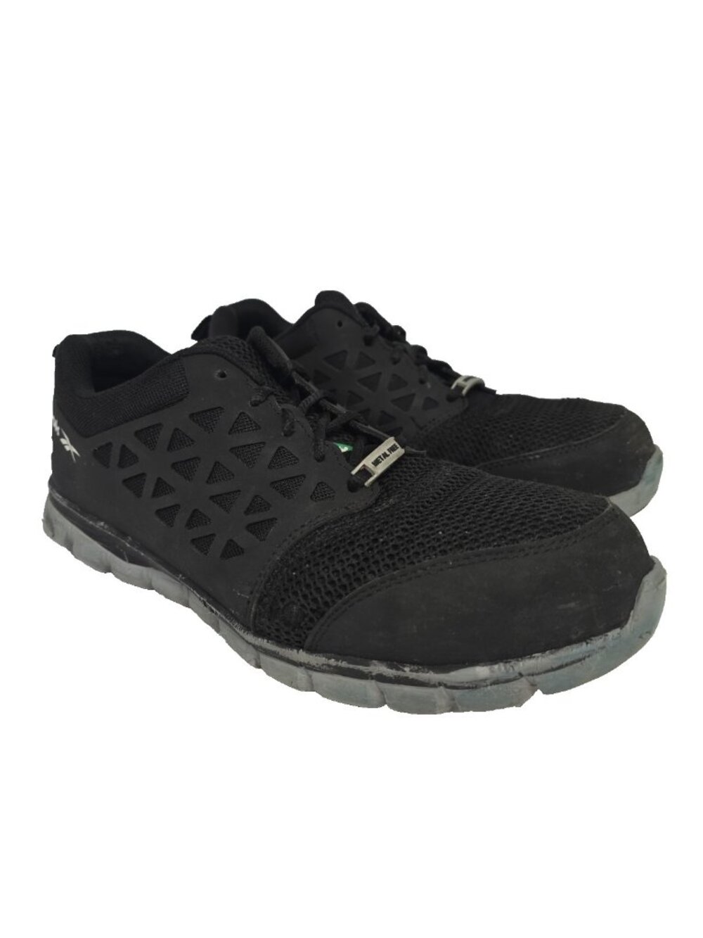 Reebok Work Men’s Sublite Safety Cushion Work Shoes IB4041 Black/Grey Size 10.5W